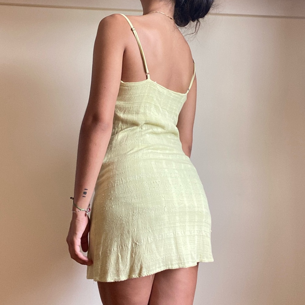Baby green summer dress